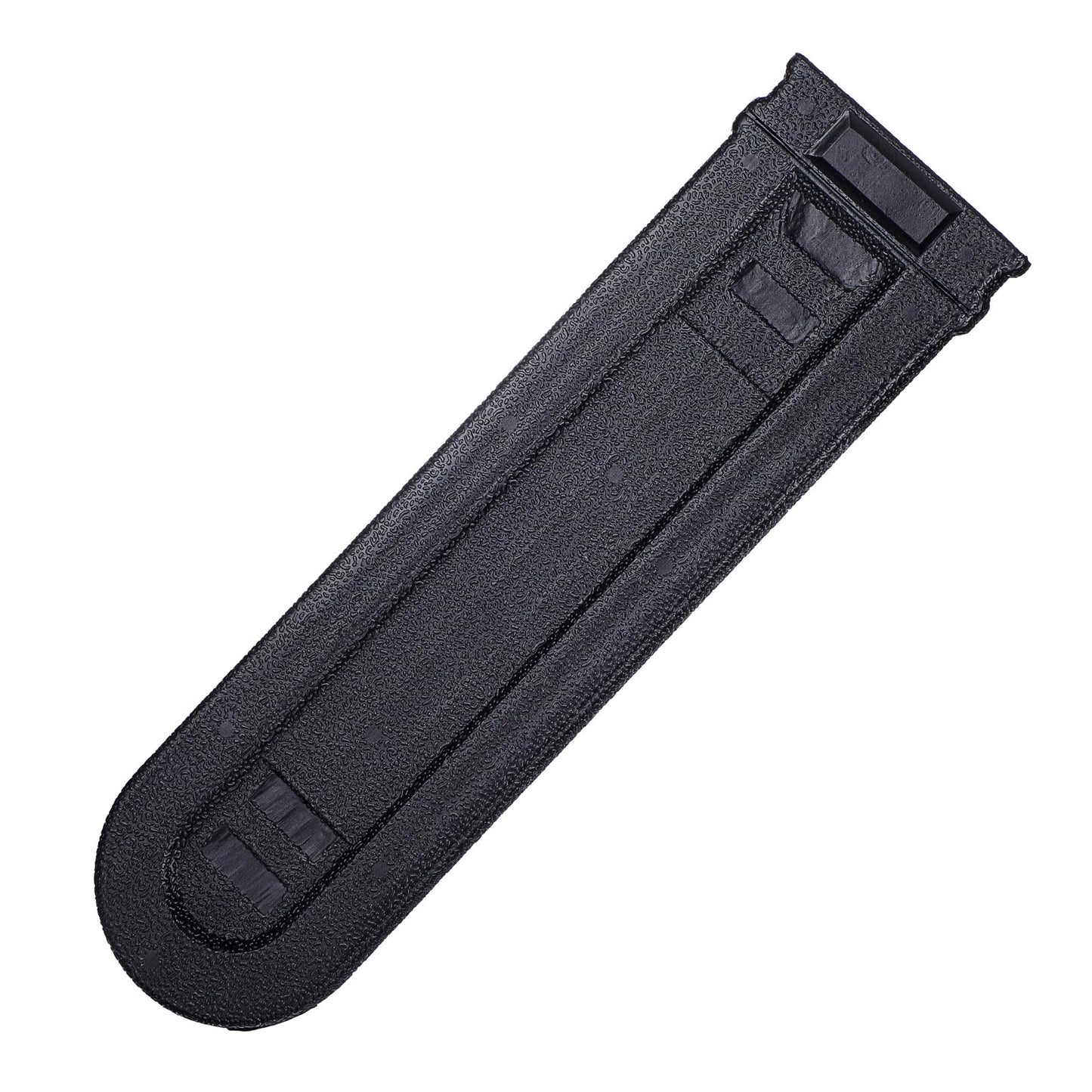 1 PCS Chainsaw Bar Cover Sawzall Blade Case Black Chainsaw Scabbard Plastic Chain Saw Pole Protectors Durable Impact-Resistant Plastic Cutter Protective Plate Tools Anti Scratch(12.2×3.35 Inches)