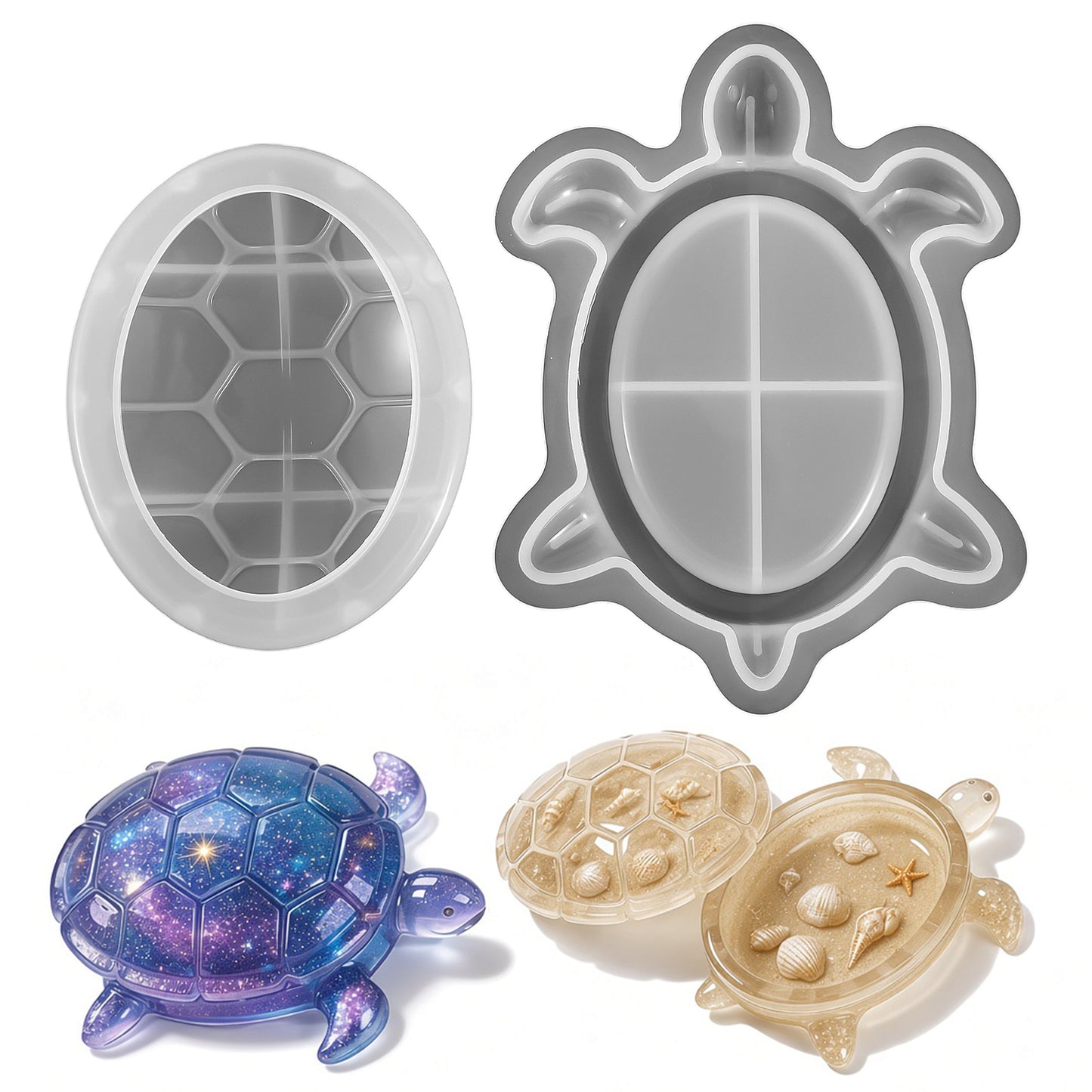 Ouligay Turtle Resin Mold Silicone Resin Molds Silicone Clearance