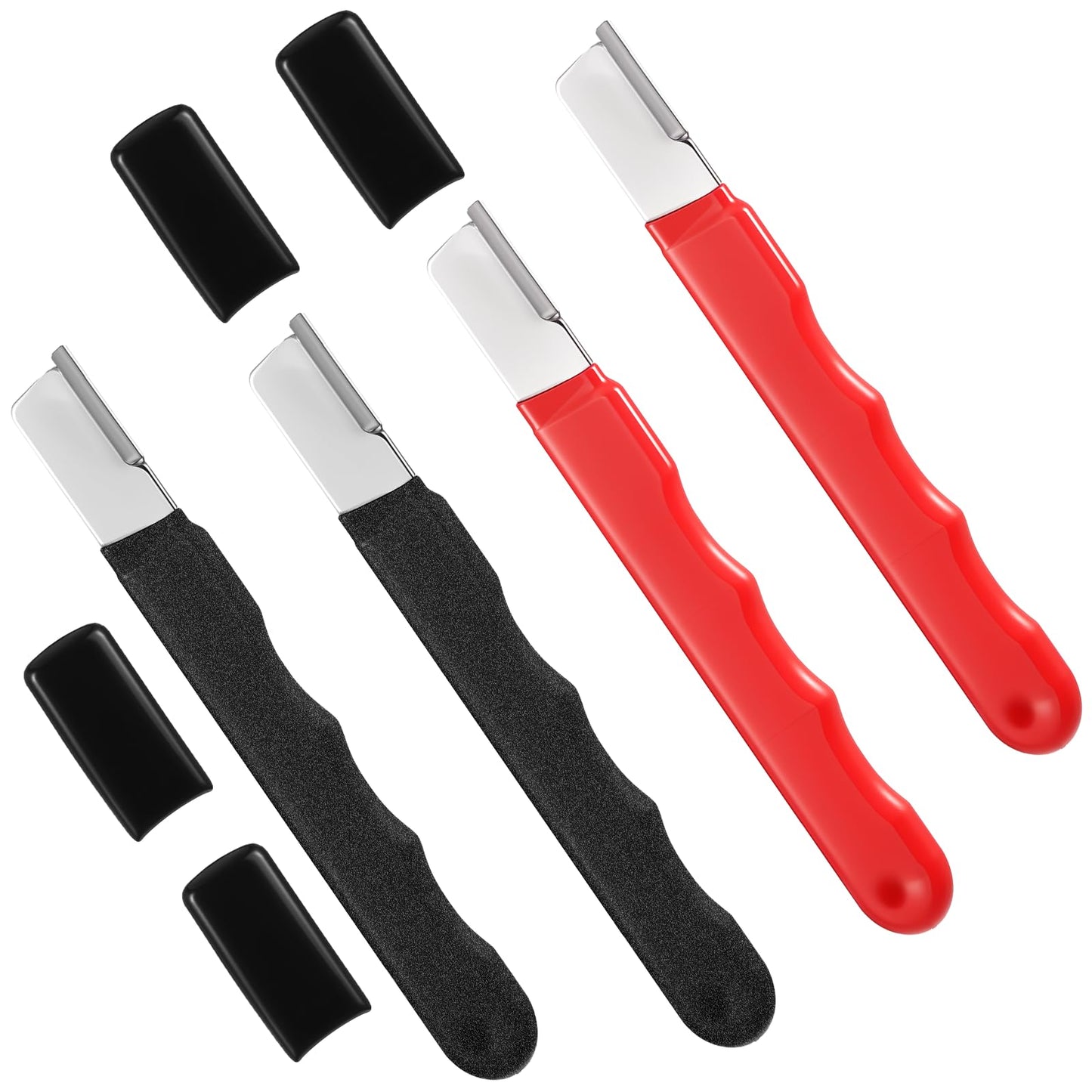 Matwsec 4 Pcs Garden Tool Pruner Sharpener, Mini Blade Sharpener, Portable Knife Sharpener for Garden Tool Trimming Knives Cutter Scissor Axe Clipper Pruners Kitchen Garage Outdoor