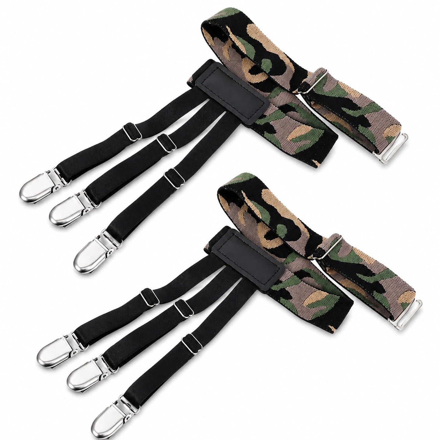 Ouligay 2Pcs Shirt Stays Shirt Garters for Men Women Mens Shirts Stay