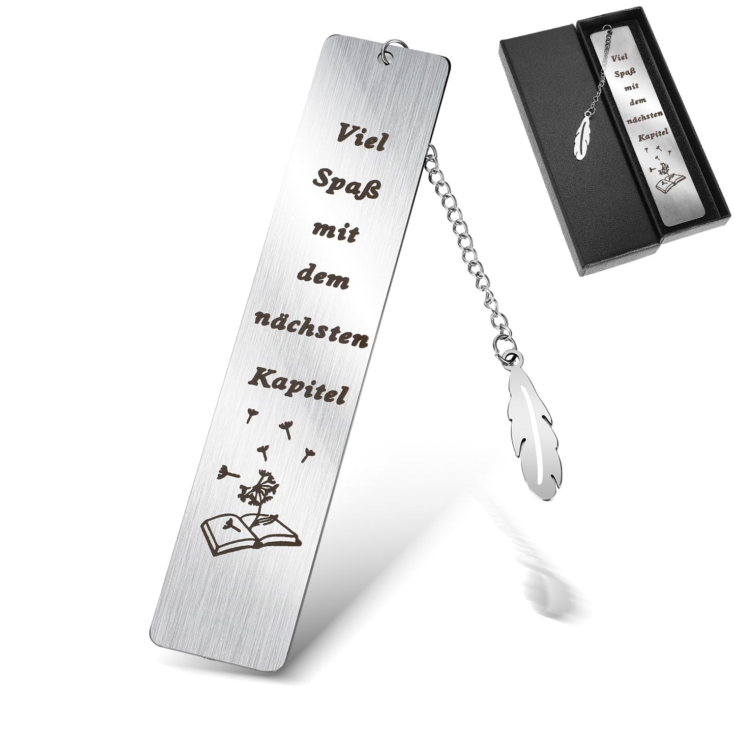 Tyqour Leaving Gift Colleague Teacher Gift Teacher Bookmark Metal Retirement Gift Personalised Bookmark Have Fun with the Next Chapter for Teacher Colleague Educator Student
