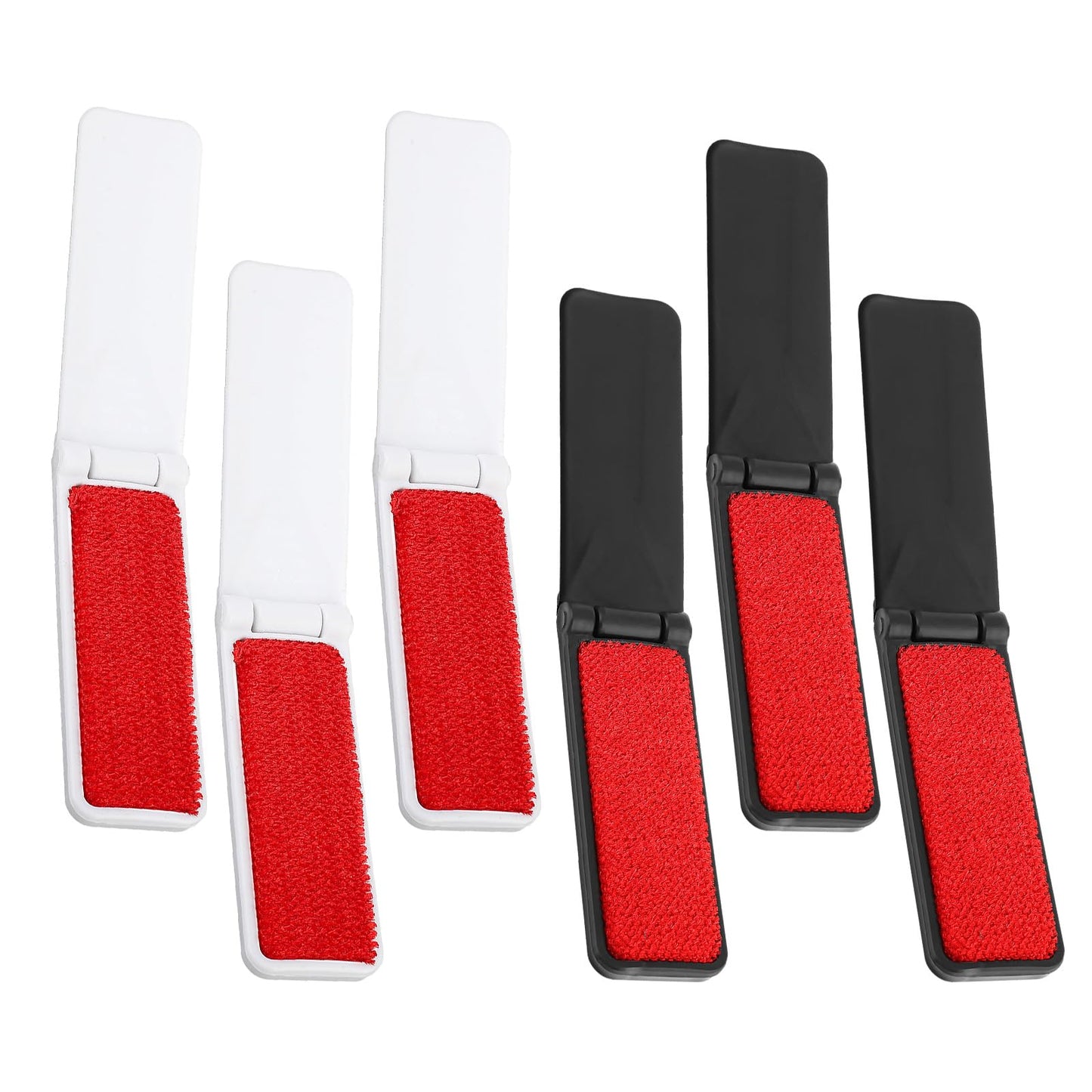 Lint Brush for Clothes, Mabor 6Pcs Reusable Compact Clothes Hair Remover Portable Foldable Travel Lint Remover Brushes for Furniture Couch Sofa Carpet