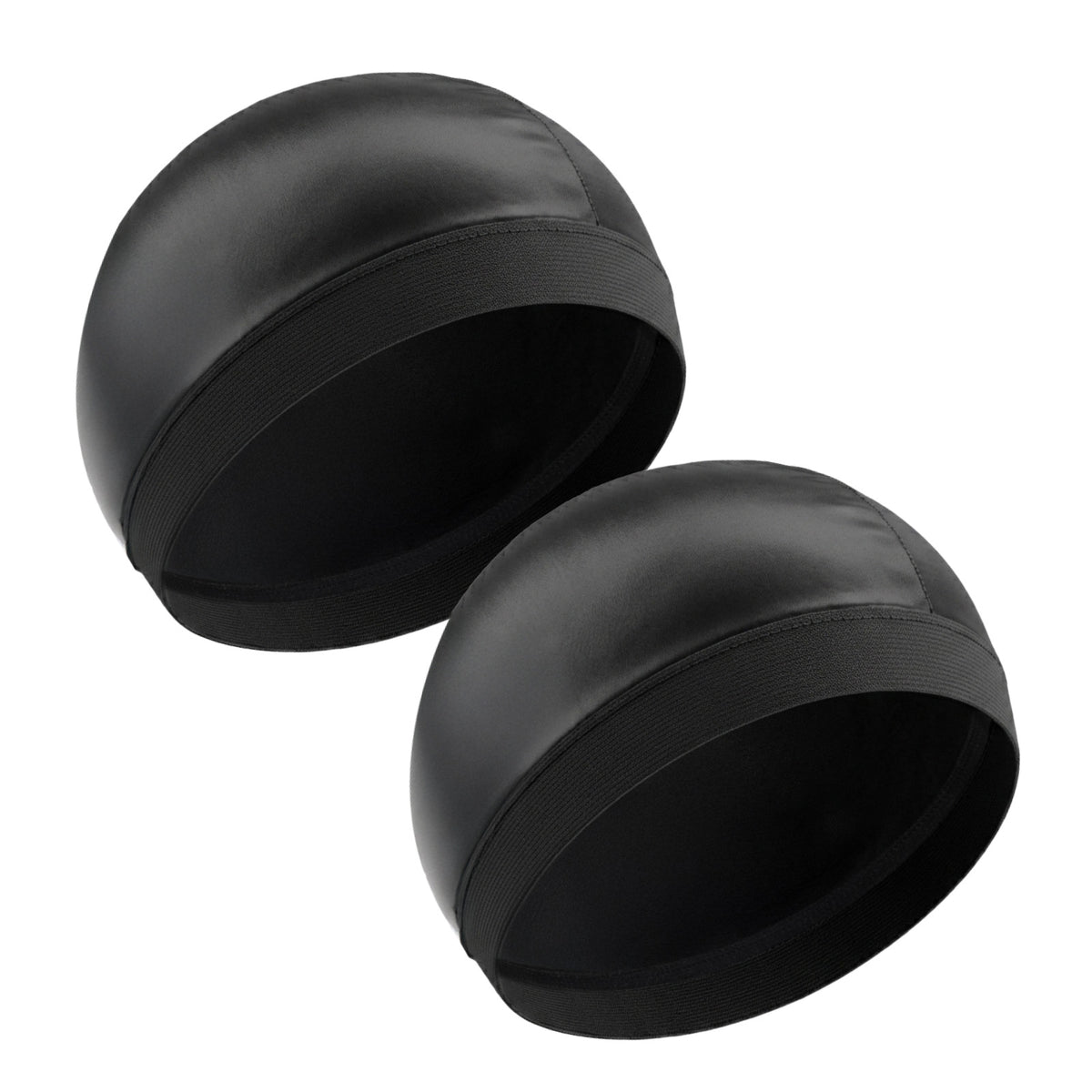 Matwsec 2PCS Satin Skull Cap Wave Cap for Men