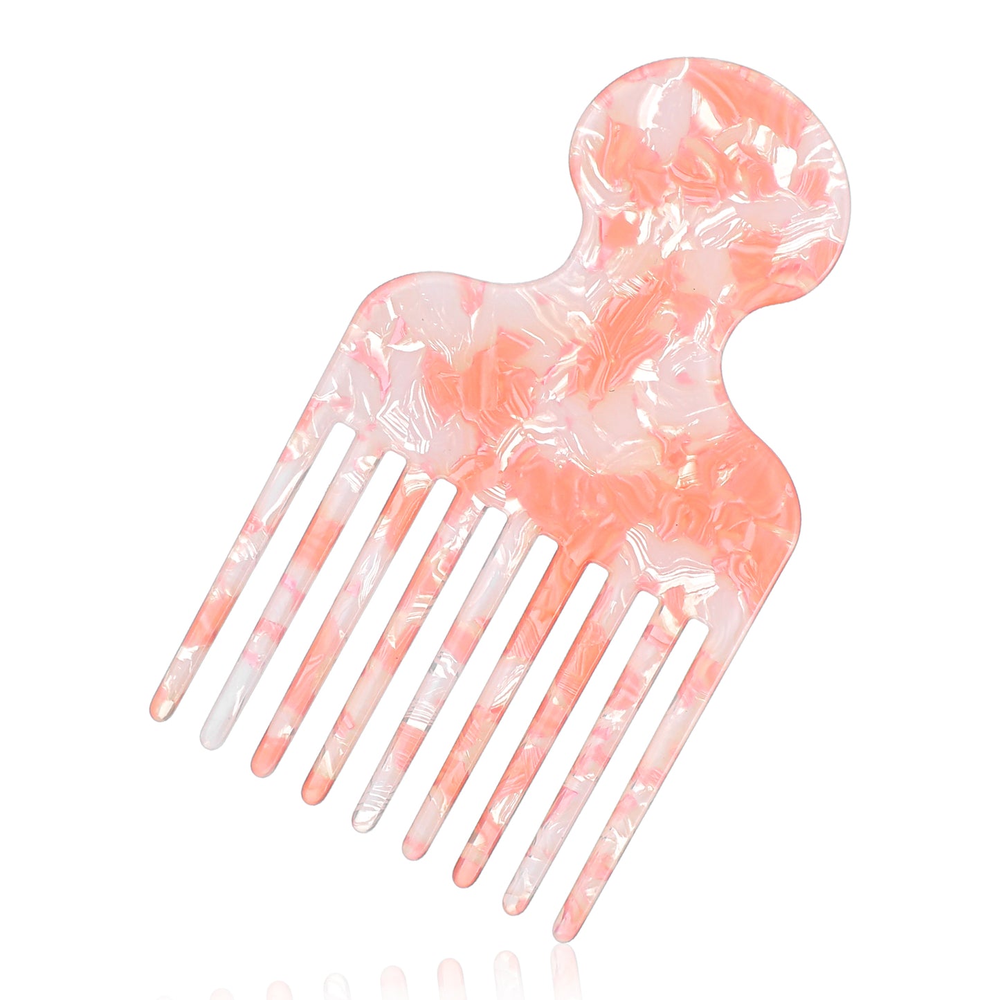 Mabor Afro Hair Pick Comb Wide Tooth Comb for Curls Hair Styling Tool Afro Pick for Women and Men Detangling Lifting Combs 4.72 Inches
