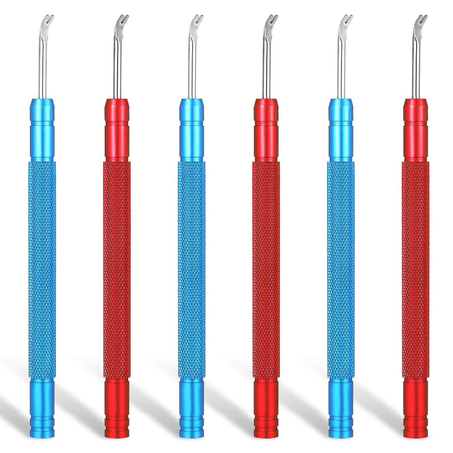 6 PCS Watch Hand Removal Tool Set, Steel Watch Repairing Making Tool Minute Second Hour Hands Remover for Watchmakers, Repair Enthusiasts