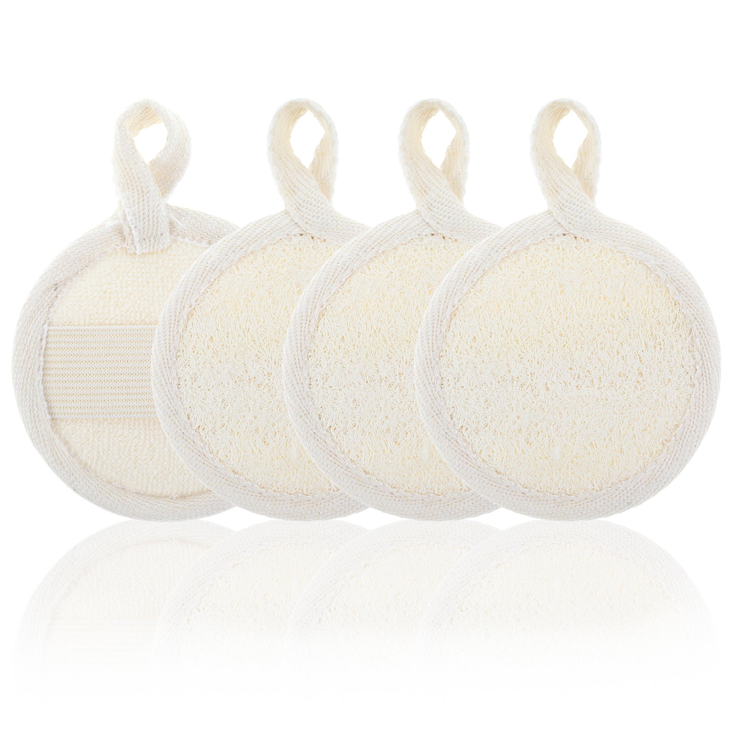 Mabor 4Pcs Face Scrubber, Exfoliating Facial Scrub Pads Massage Pores and Clean Blackheads Without Hurting The Skin for Women and Men