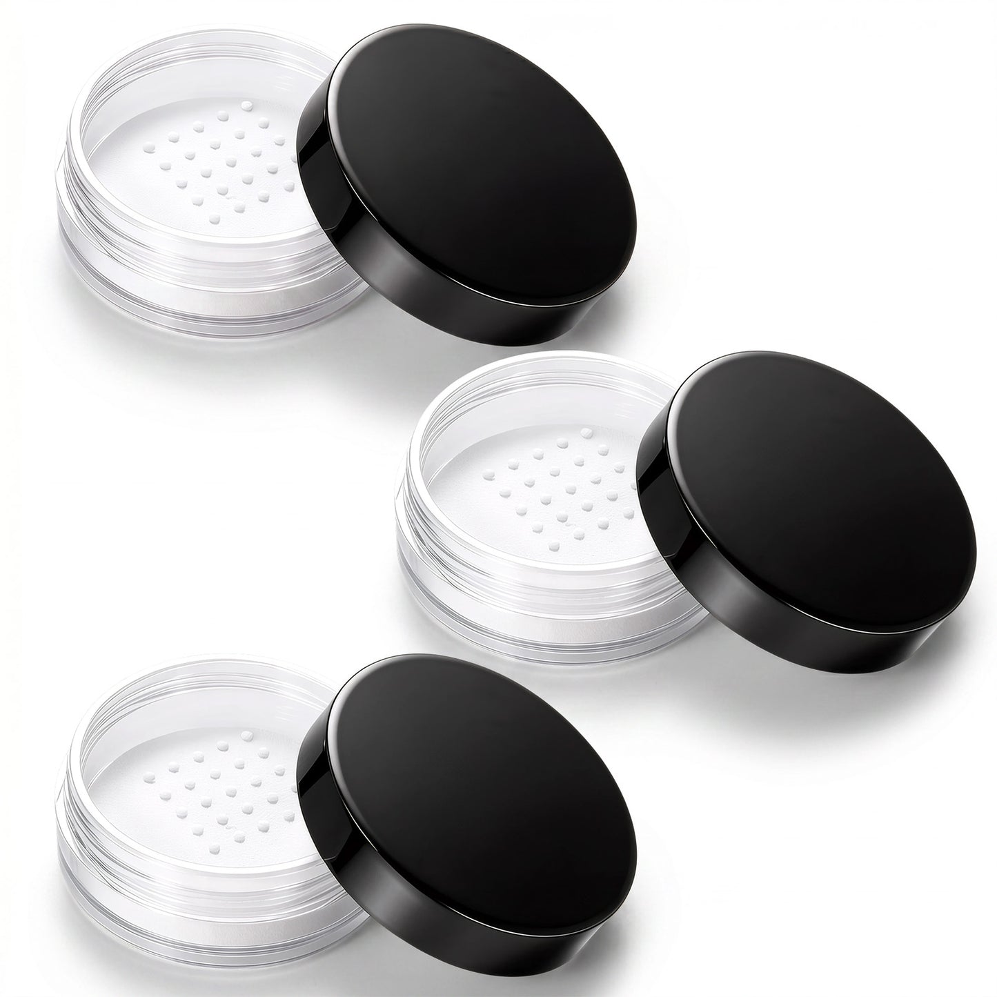 Matwsec 3PCS 10g Travel Powder Containers