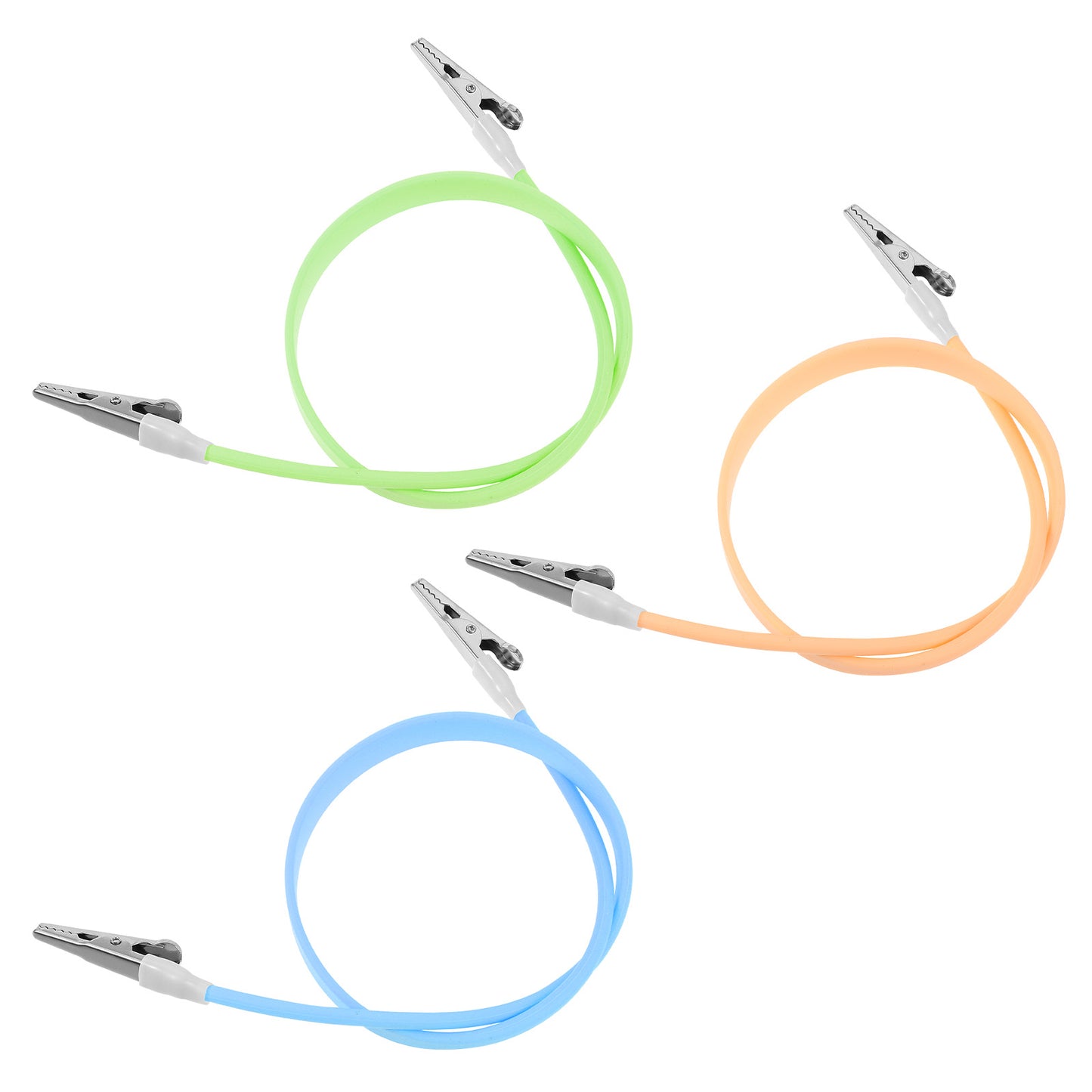 3 Pcs Bib Clips Dental,Ymapinc Napkin Holders Race Bib Clips Bibs Neck Chain for Runners Youth Adult and Elderly,Silicone Colorful