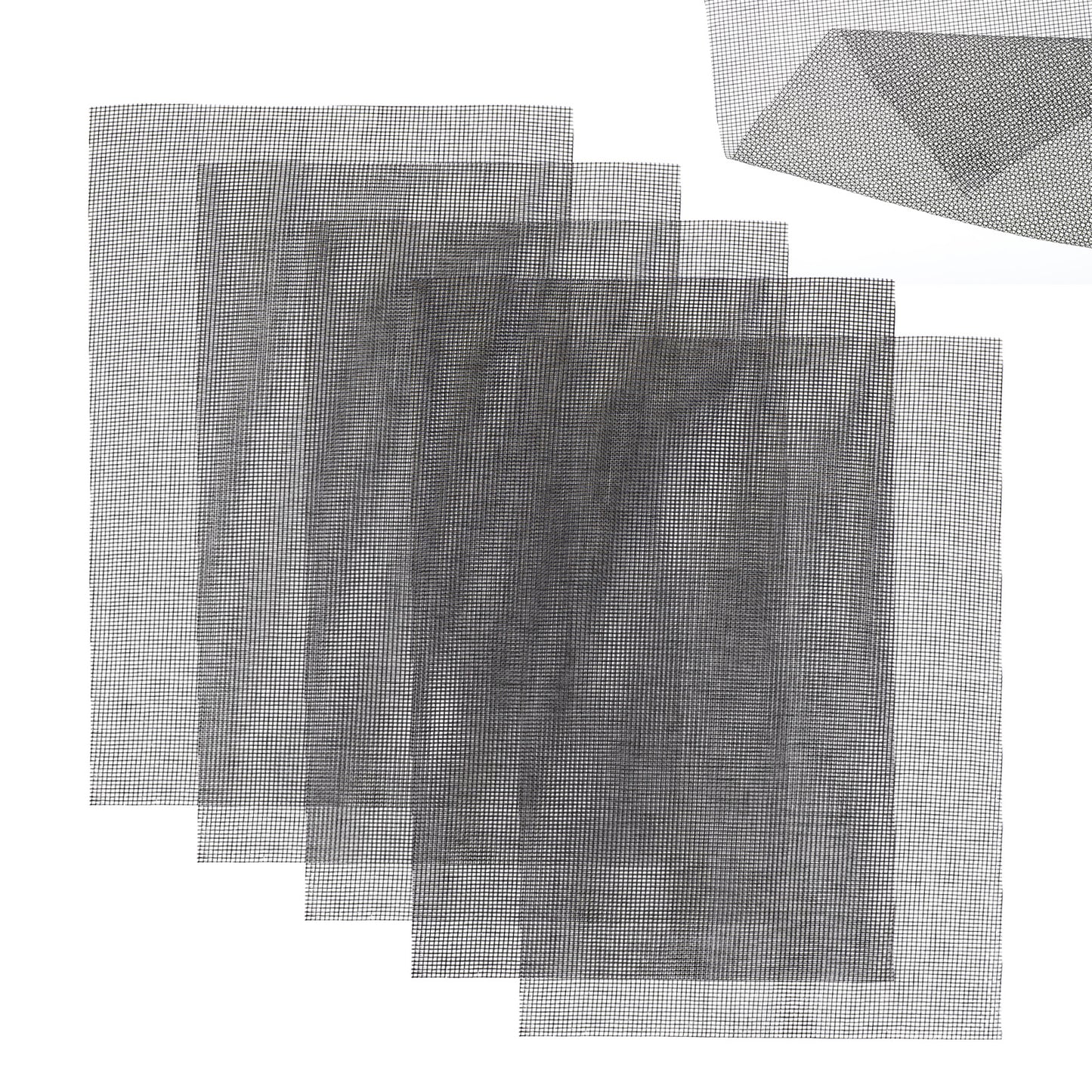 Teaaha 15PCS Flower Pot Hole Mesh Pad, 11.8x7.8 Inch Bonsai Mesh Drainage Screens, Durable Plant Pot Drainage Mesh, Versatile DIY Drainage Netting Pot, Reusable for Indoor and Outdoor Planters