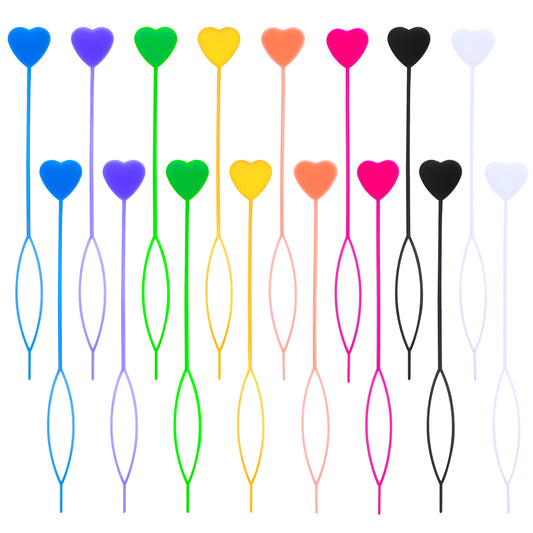 16PCS Hair Beader Tool Automatic Quick, Colorful Loading Beads on Hair Braids Beading Kit, Bead Threader Ponytail Maker Styling Hair Tail for Kids and Girls, Creating Beaded Hairstyles Effortlessly