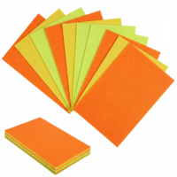 Ymapinc 10PCS Yellow Orange Fabric Felt Sheets - Bright Felt Soft Fabric for Art Handicraft Patchwork, Gift Wrapping, Party Decoration & DIY Craft Flowers (11.69 x 7.80 Inch)