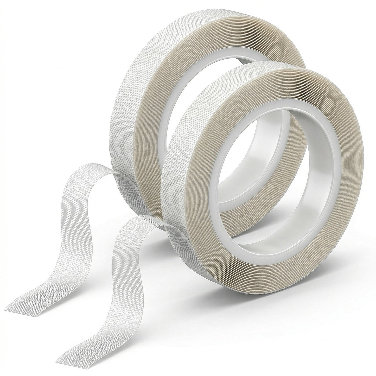 RAHHLIZS 2 Rolls 0.4 Inch x 33 Feet Low Friction Drawer Slide Tape Curtain Rod Glide Drapery Ring Glide Tapes, Slick Tapes for Nylon Tape for Furniture Drawers Curtain, Squeak Reduction