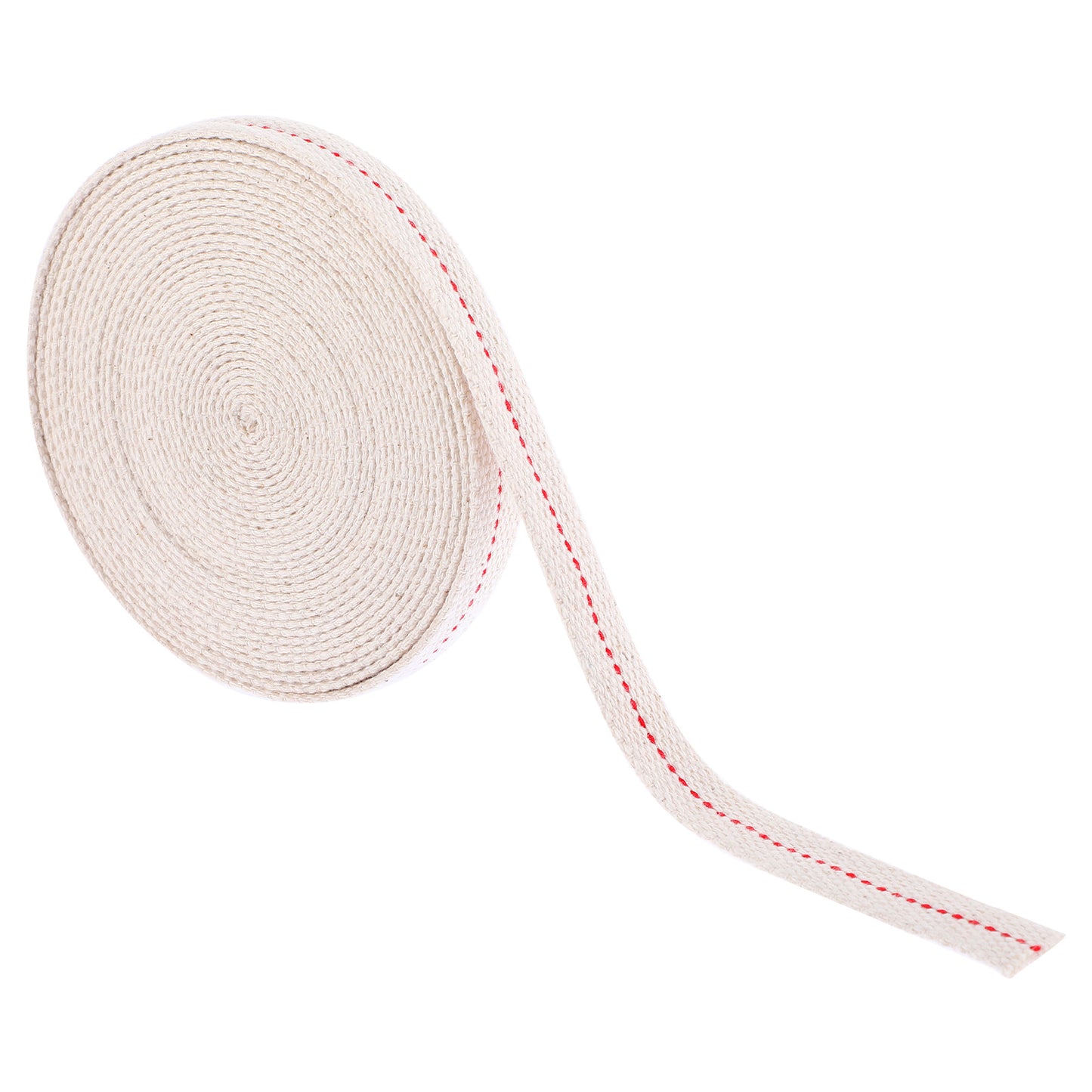 Oil Lamp Wicks for Lamps Cotton, 16.5 Feet 1/2 in Wide Flat Cotton Wick, Thick Candle Wicks, Oil Lamp Wick Replacement for Candle Burner Lantern Stove Supplies
