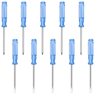 5 Pcs Mini Flathead Screwdriver 5 Pcs Tiny Phillips Screwdrivers 4.92 Inches Length Tiny Screwdriver Set for Small Appliances Repairs Watch Eyeglasses Electronics Toy Repair Eectrician Mechanic Blue