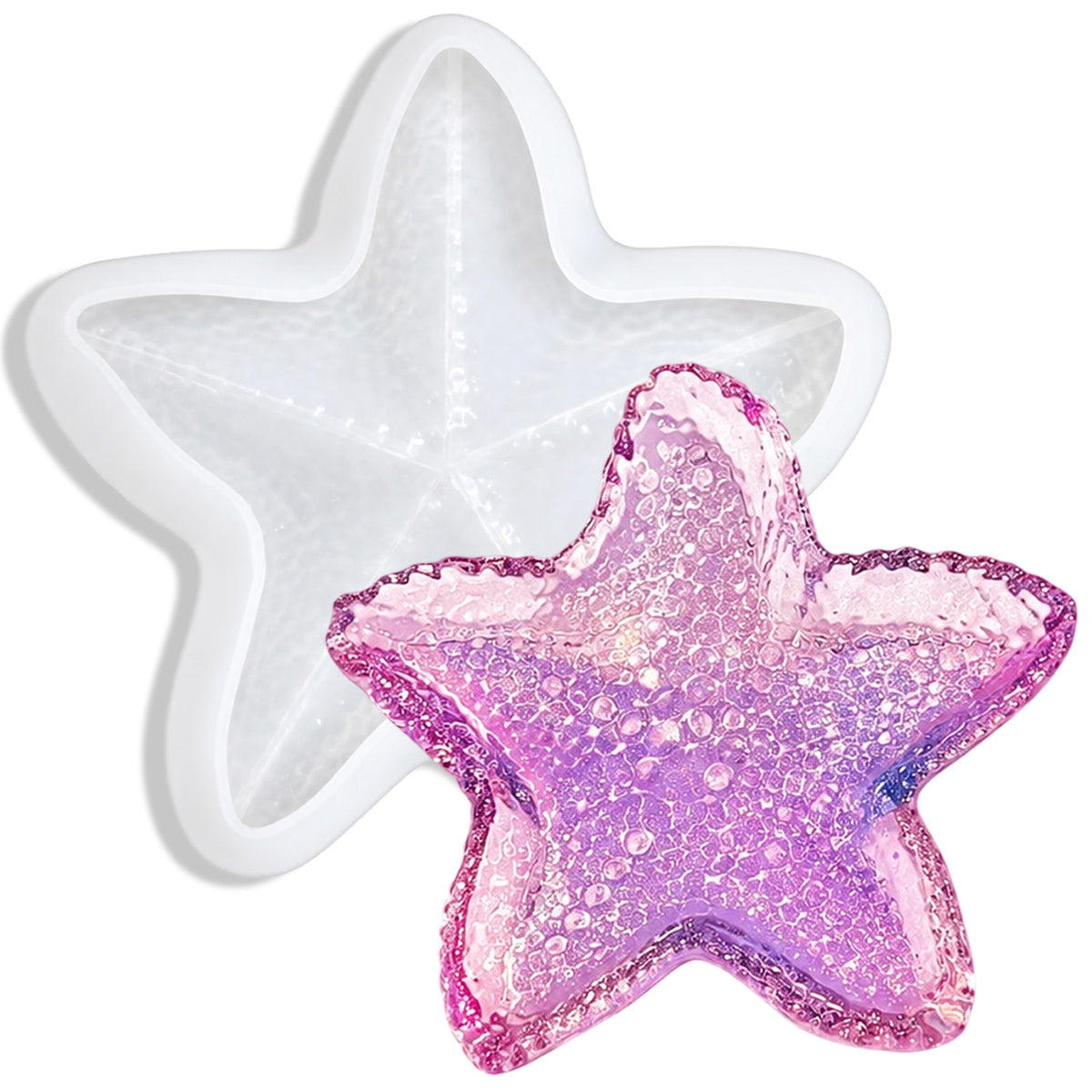 Ymapinc 3D Starfish Silicone Resin Mould for Epoxy Casting