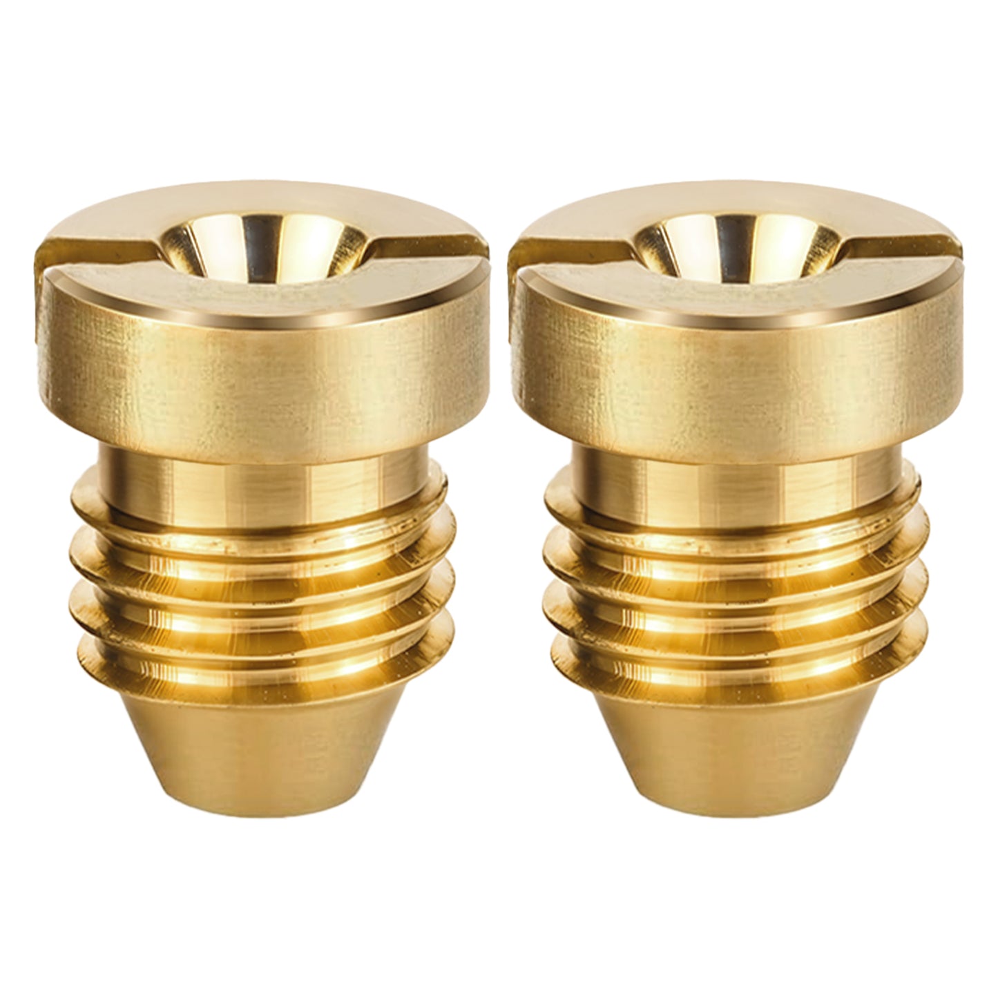 2 Pcs 1.1 Orifice Foam Cannon Universal 1.1 Cannon Orifice for Snow Foam Lance Brass 1.1mm Nozzle Tips Universal Thread Tips for Pressure Washer Snow Lance Parts