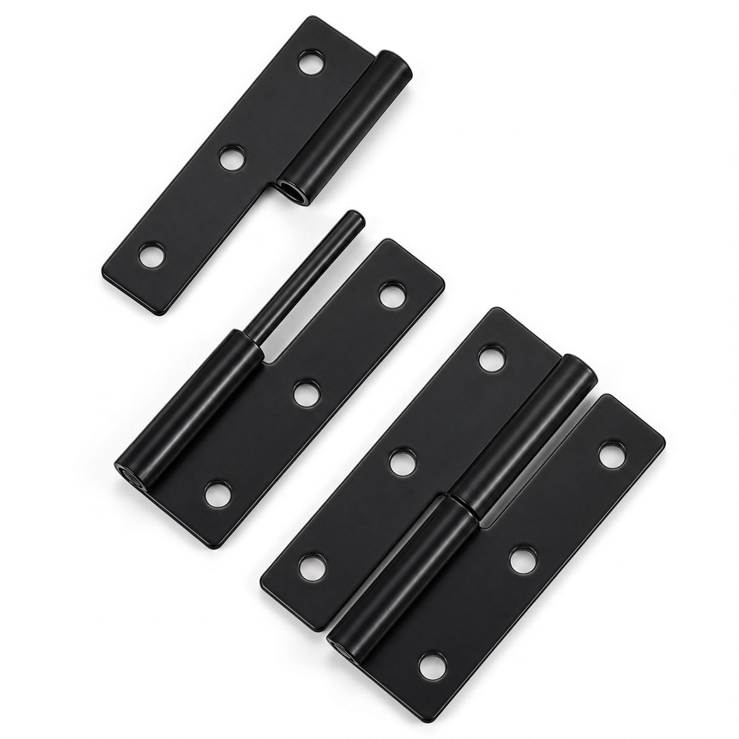 Sorcristy Lift Off Hinges, 2.5 Inch Right Handed Slip Joint Flag Hinges