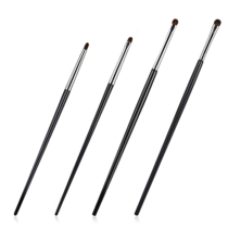 Eye Makeup Brush Set, 4 PCS Mini Smudge Brush for Eyeliner,Eyeshadow Brushes,Eyeliner Brushes for Powder Gel Cream Liquid Concealer Blending Corner Highlighter