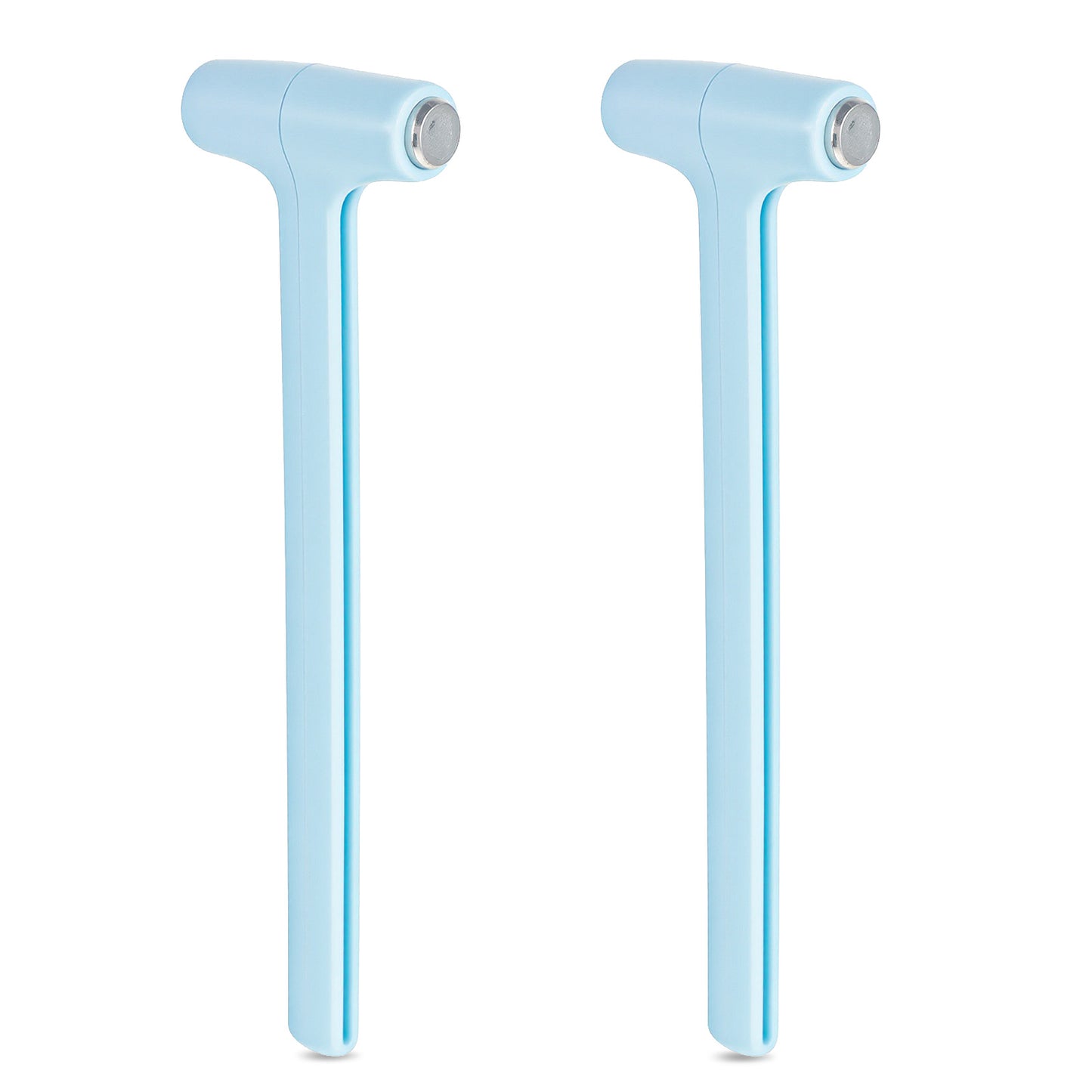 Shimmeroo 2Pcs Small Hammer for Crafts, Lightweight Mini Hammer, 6.26 Inch Mini Jewelry Hammers for Leather Crafts Watches DIY Small Project Supplies, Blue