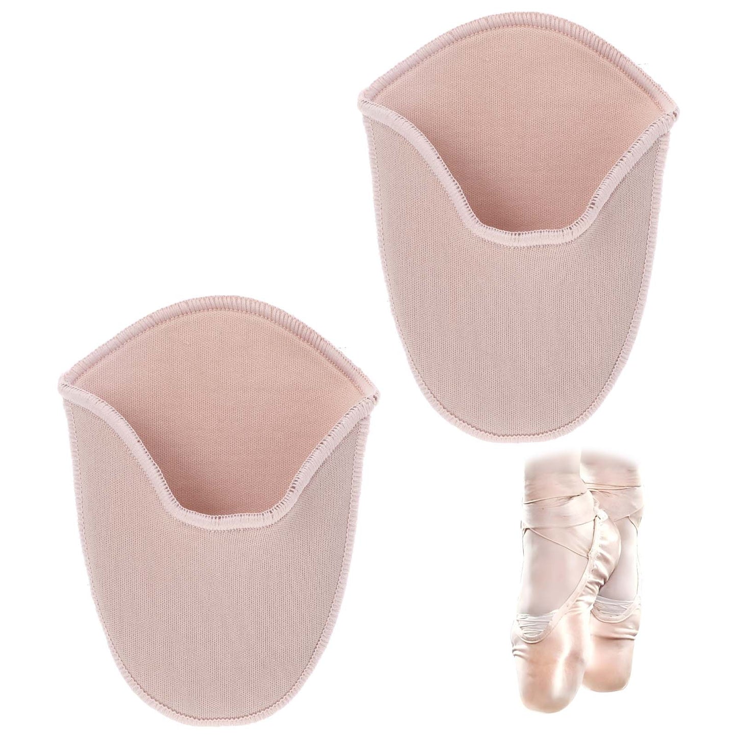 Ymapinc Toe Pads for Heels, Ballet Toe Covers for Women, Ballet Dance Cushions for Shoes Protectors Women, Dancers Pads for Feet