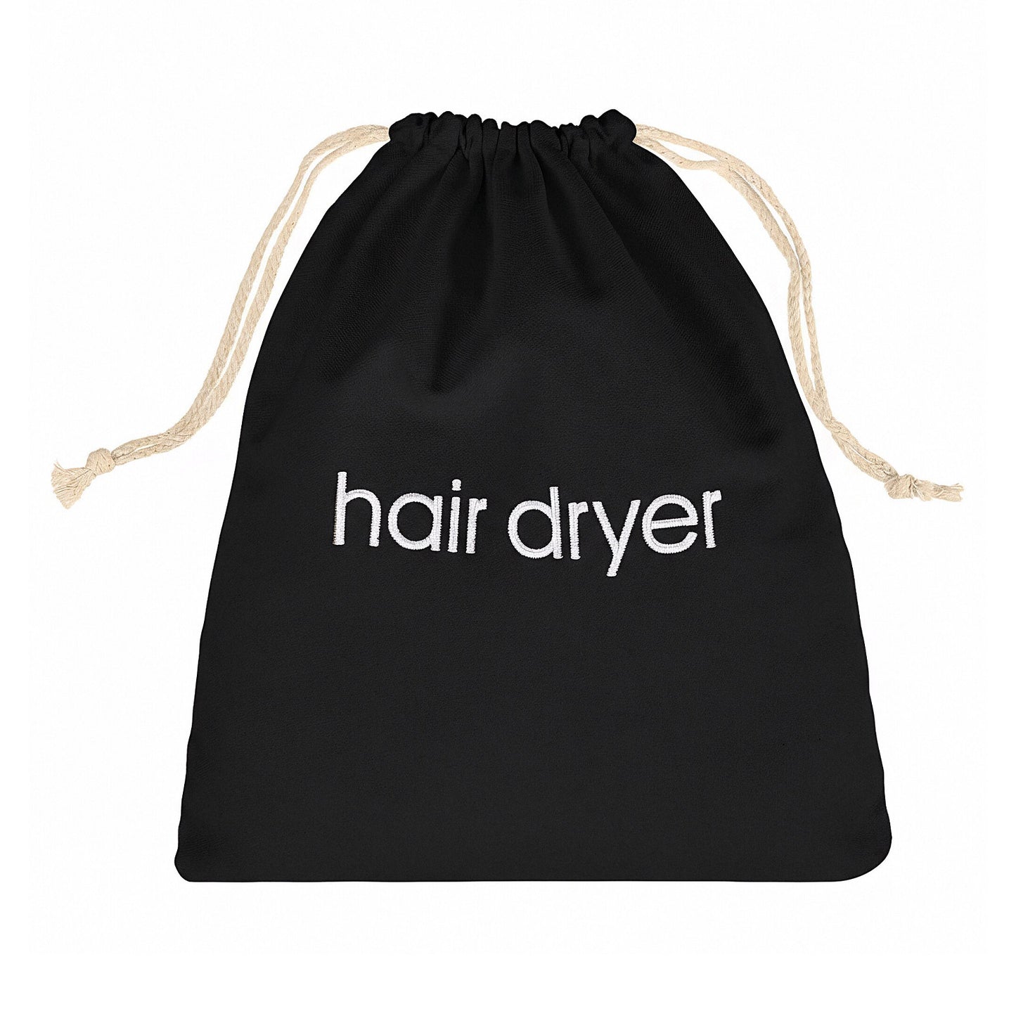 1 PCS Hair Dryer Bags Hairdryers Storage Drawstring Pouch Blow Dryer Travel Pouch Hairdryer and Styling Tools Accessories Bags Container for Hotel Home Travel Bathroom(13"× 11.42")(Black)