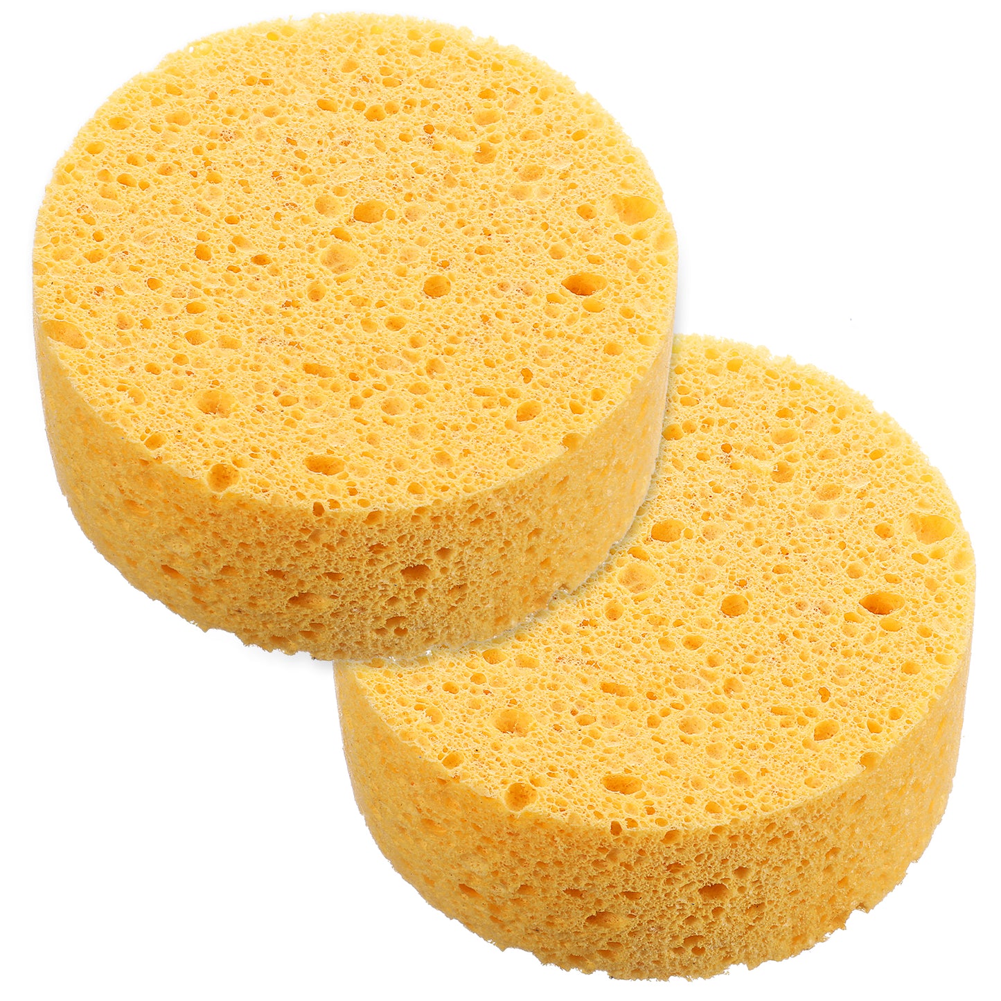 Ymapinc Sponges Car Washing, 2pcs Round Car Sponges for Washing Non-Scratch