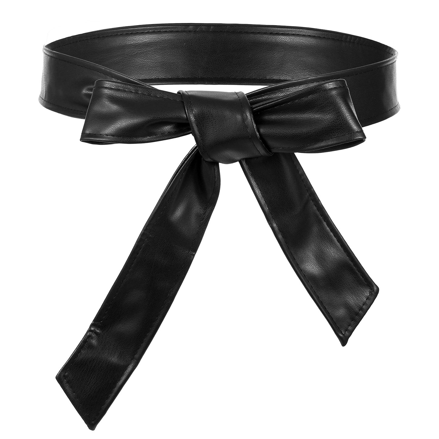 RAHHLIZS Obi Belt for Women Sash Belt Leather Wrap Belts PU Waist Wrap Tie Belts for Dress Coat Jacket Overcoat 180cm