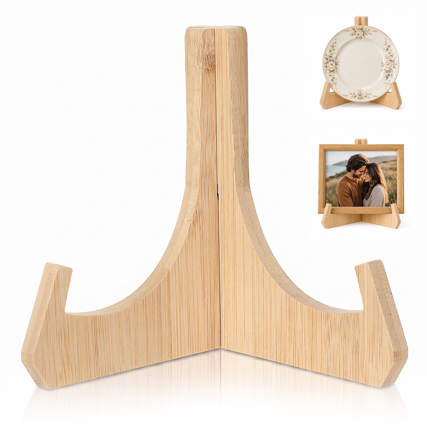 Nogeqi 1 Pack Plate Stands for Display, 7 Inch Plate Holders for Displaying