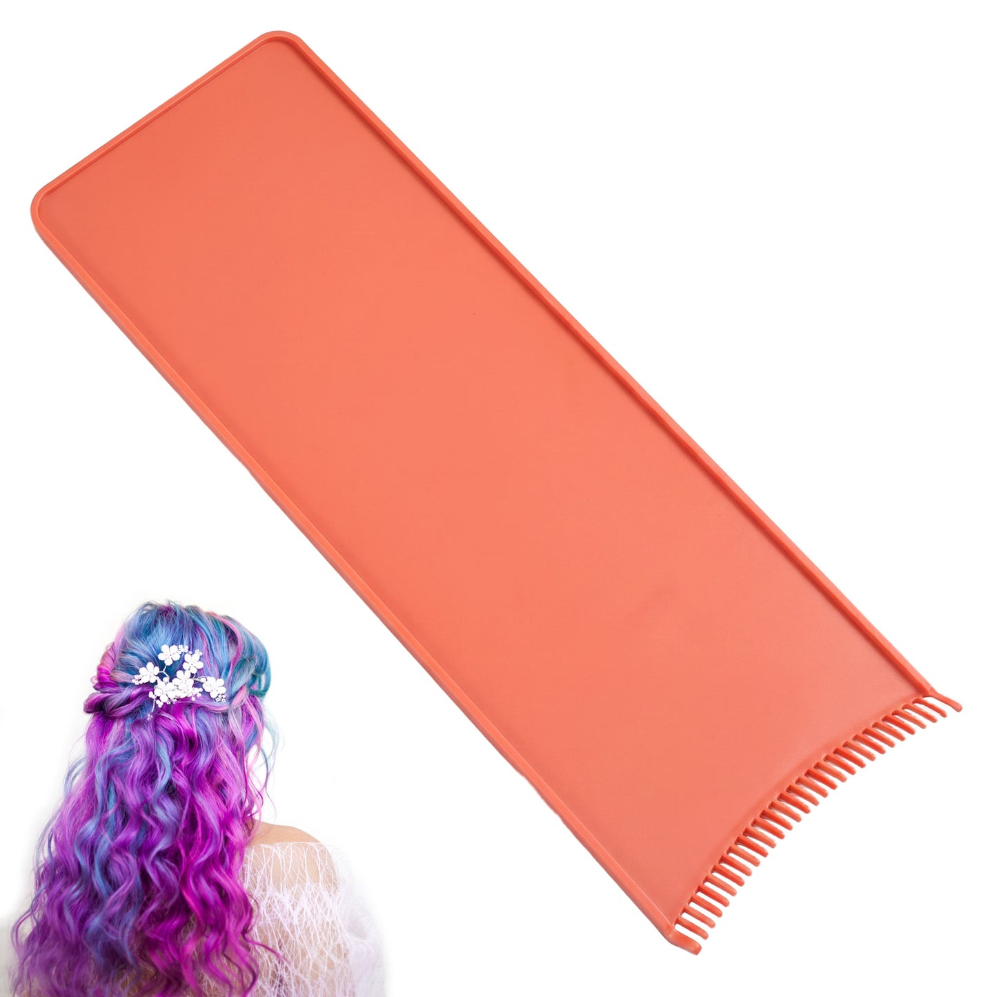 Highlighting Board, Balayage Board with Teeth Hair Coloring Paddle Balayage
