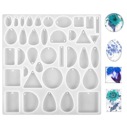 Ymapinc Resin Jewelry Molds, Small Bell Silicone Molds for Epoxy Resin Art DIY Craft Kits for Handicraft Gem Pendant Earring Necklace Jewelry Making