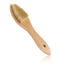 Ouligay Laundry Stain Brush Soft Bristle Brush Laundry Brush for Stains On Clothes for Home Small Spaces Shoes Clothes Delicate Fabric Knits Cotton Linen Cleaning (Natural)