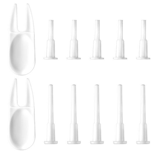 Ymapinc 12pcs Exercise Ball Plug Replacement, Fitness Yoga Ball Inflatable Air Pins for Home Gym Exercise Balls