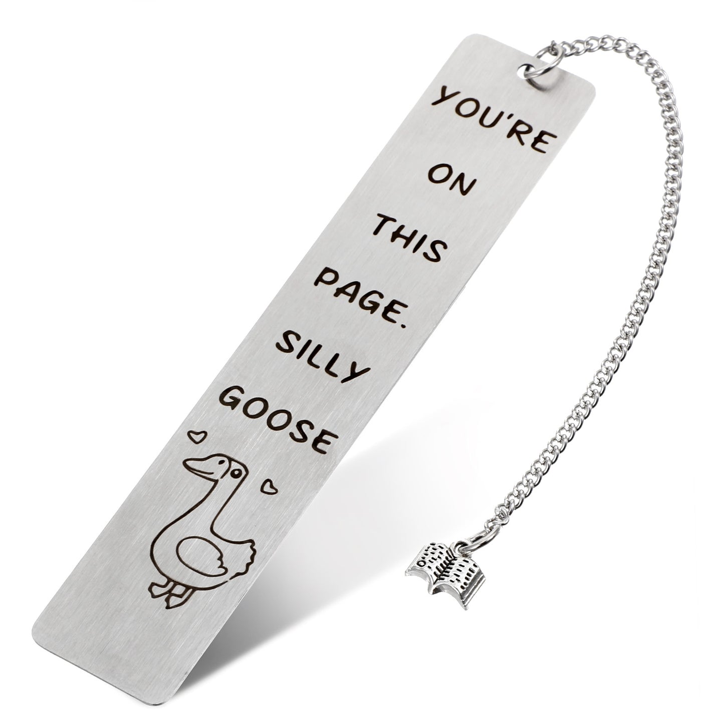 Tyqour Funny Bookmarks for Women Book Marks for Reading Women Silver Cute Metal Bookmarks Animal Reading Accessories for Girls, Teacher, Men, Best Friend, Bookworm, Student Christmas