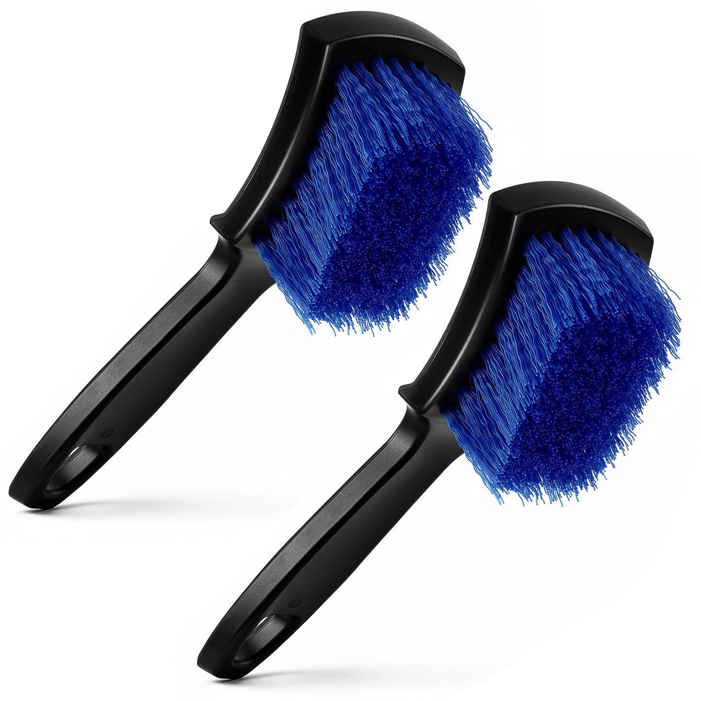 Sorcristy 2pcs Tire Brush for Cleaning, Stiff Bristle Short Handle