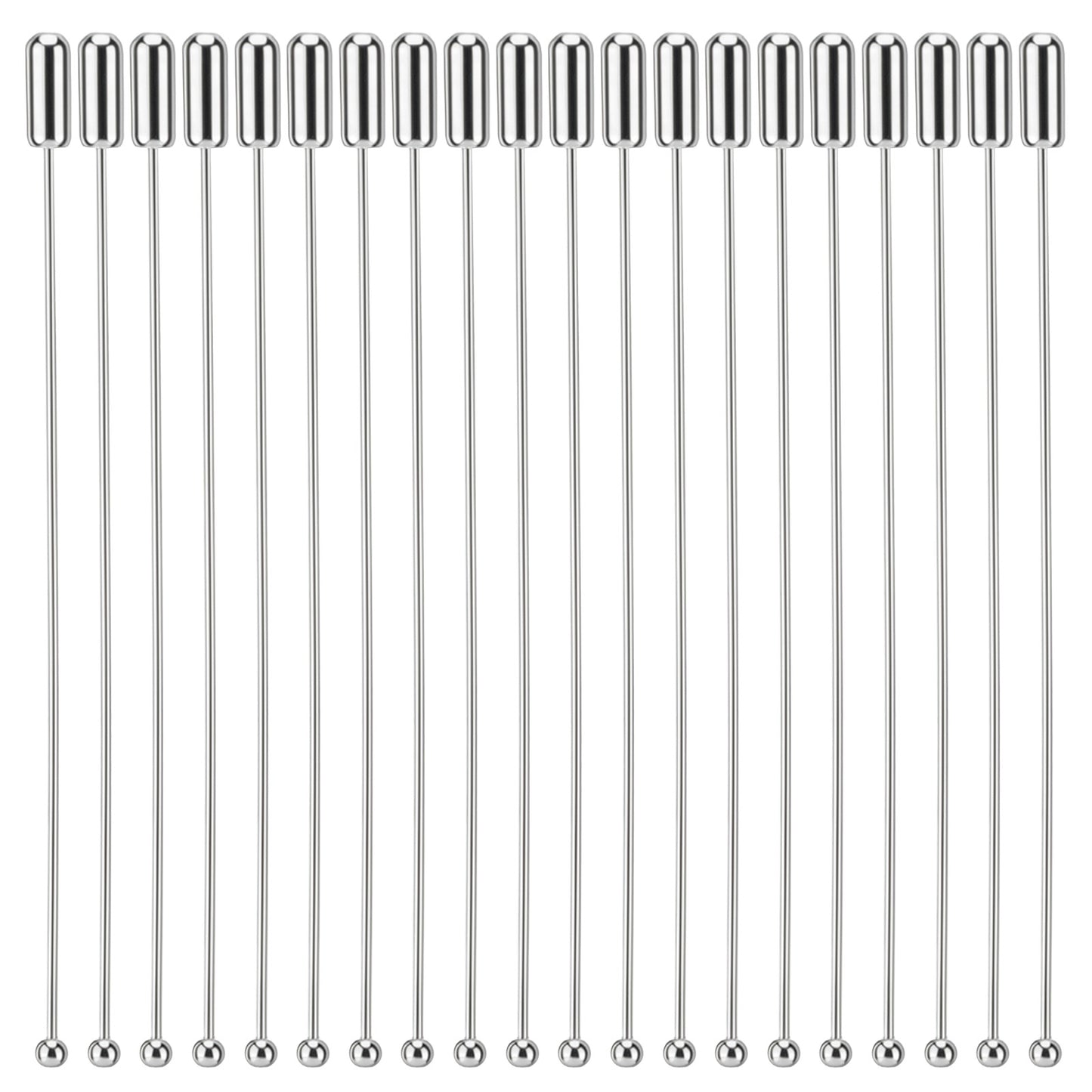 RAHHLIZS 20Pcs Hat Pin Metal Stick Pin, Corsage Pins, Hat Pins for Women, Long Needle Round Ball Brooch Pins with Stopper, DIY Craft Jewelry Making Accessories for Suit Tie Hat Scarf