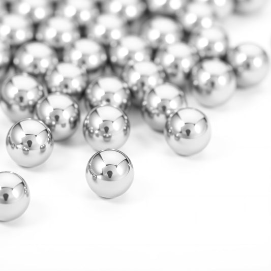 210 Pcs Paint Mixing Balls Stainless Steel Agitator Balls 2.13 Inch Nail Polish Bearing Ball Replacement Ball for Mixing Model Paints Suitable Women Manicurist Handicraft Enthusiast Silver Gifts