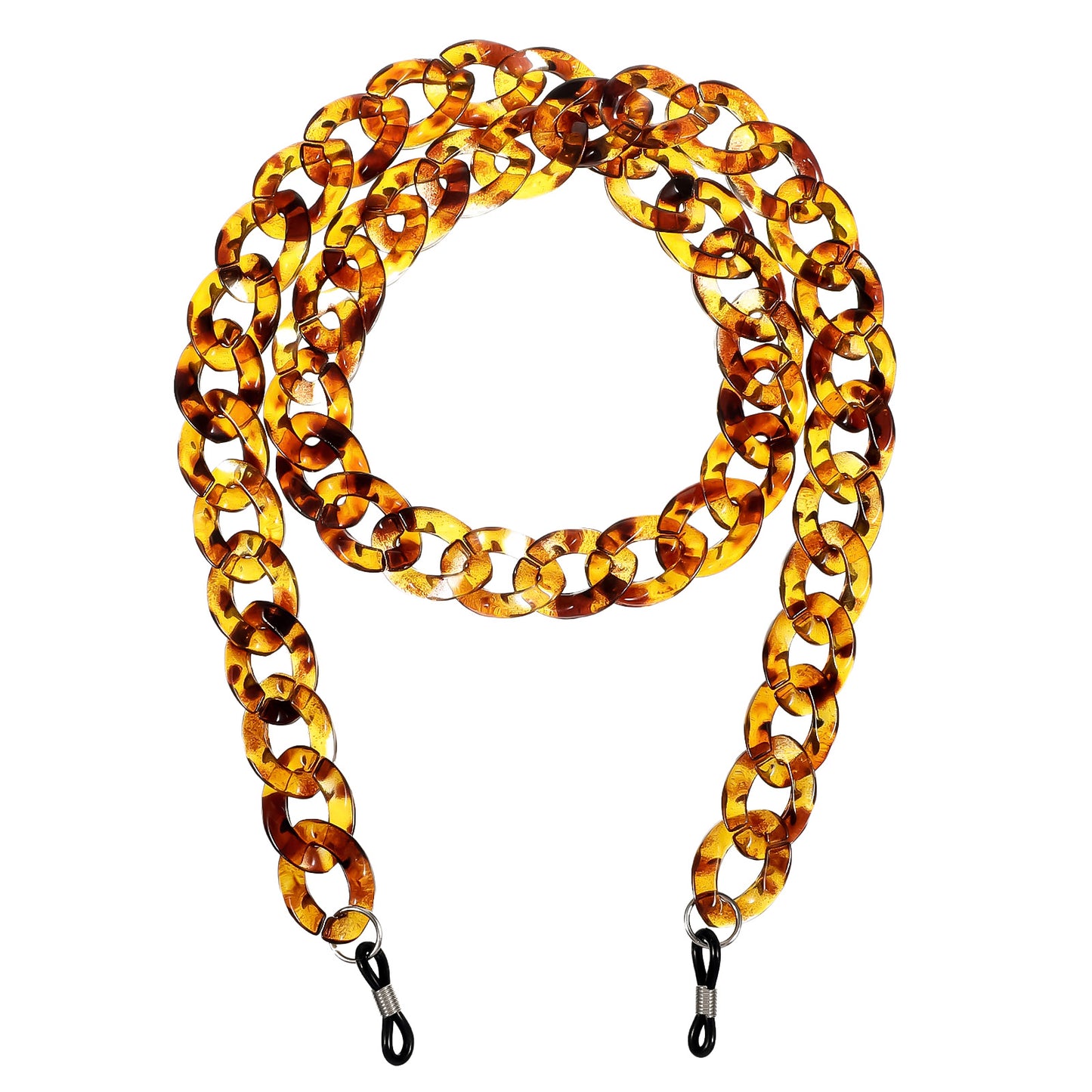 Ymapinc Amber Acrylic Eyeglass Chains for Women, Glasses Lanyard/Eyeglass Strap, Cord for Glasses Around Neck, Sunglasses Chain for Reading/Sunglass Use