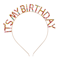 Ymapinc It's My Birthday Girl Headband, Gold Tiara & Crown Headband, Gold Crown Adult & for Girls, Rhinestone Tiara for Girls, Headbands for Birthdays Decoration for Women Celebration Accessories