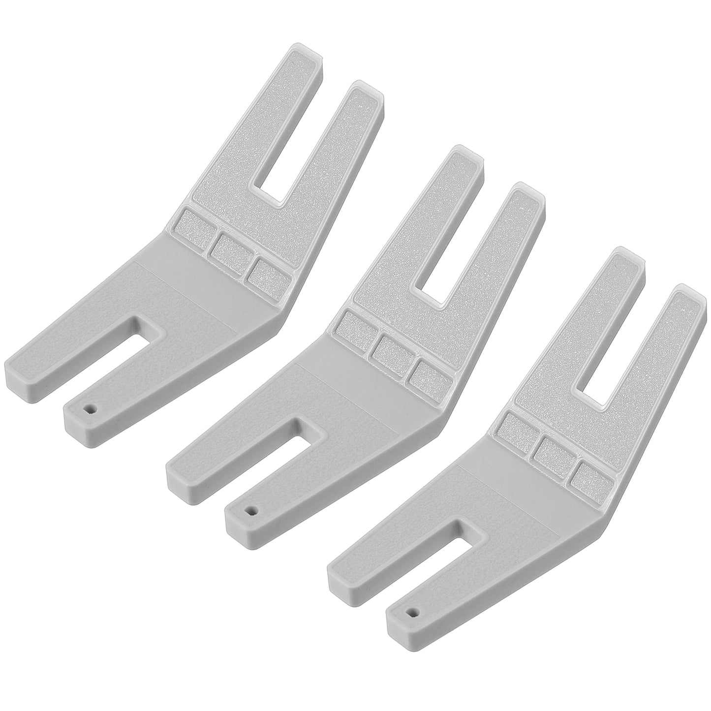 3 Pcs Hump Jumper Sewing Tool Side Cutter Presser Foot Sewing Tools Button Clearance Plate Button-Reed Hump Jumper Presser Foot Button Sewing Accessories for Hemming Quilting and Crafting Projects