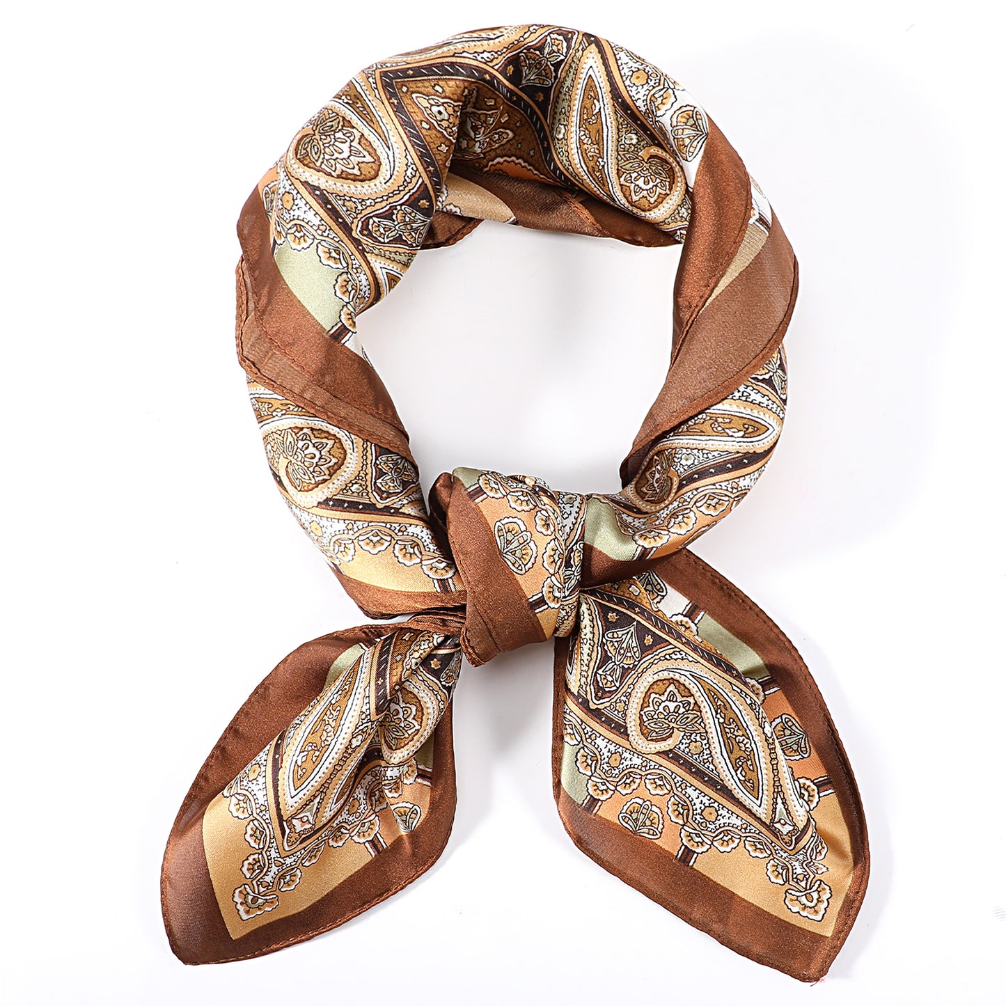 Shimmeroo Head Scarves,Satin Hair Scarf for Women Lightweight Bag Scarf for Handbags Accessories Wrap Neck