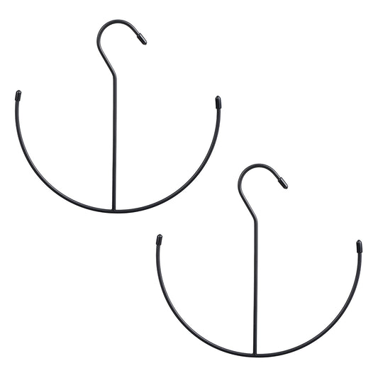 2 Pcs Baseball Hat Hanger Belt Hangers Metal Hat Organizer Racks Space Saving Sport Bra Hanger Storage for Closet Tank Tops Belts Ties Scarves Camisoles Women Mother Gifts Stainless Steel