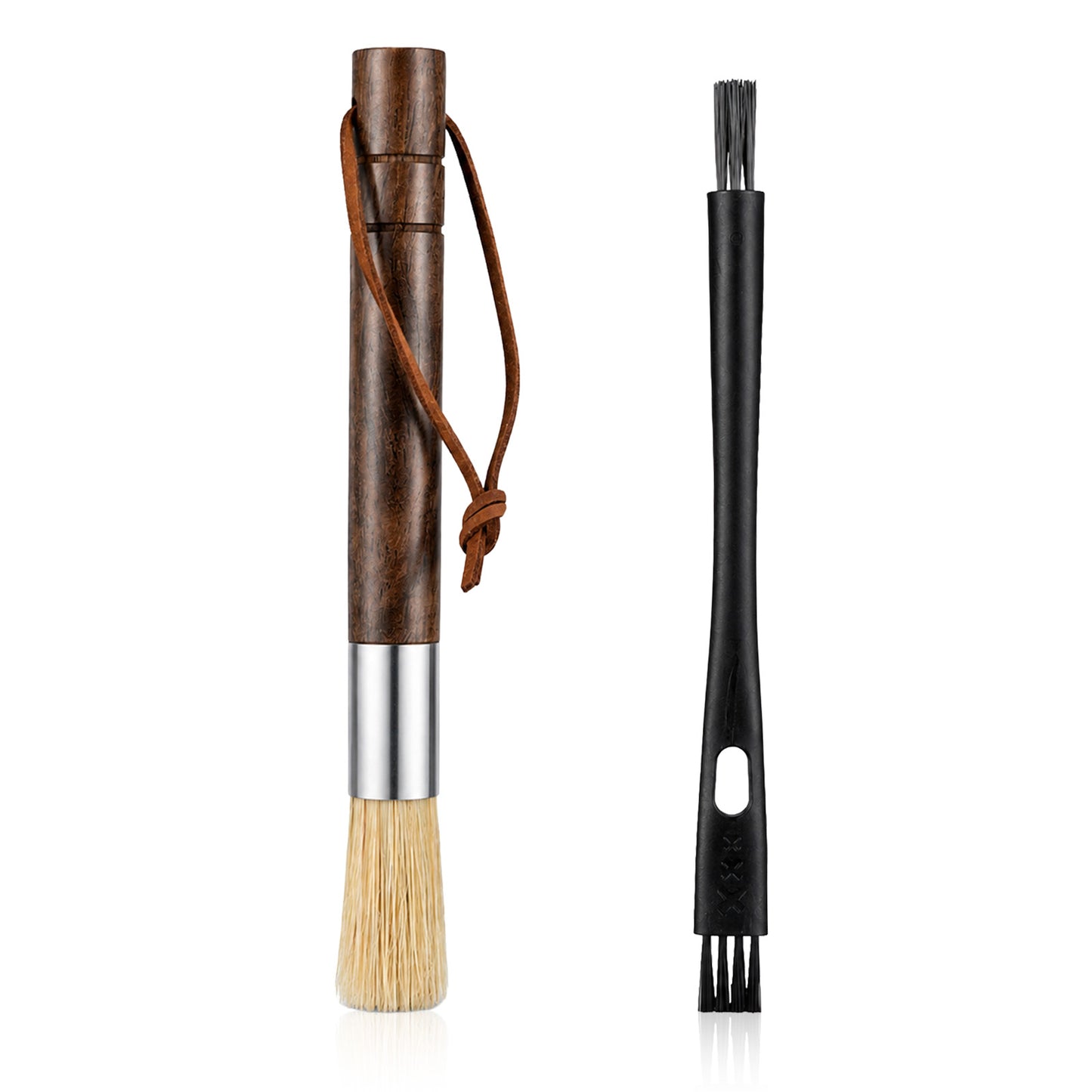 Chsoejuf 2PCS Coffee Grinder Cleaner Brush Set Espresso Brush Accessories