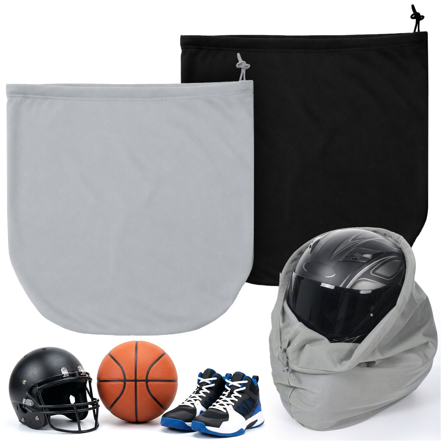 Xinjoduz 2 Pcs Helmet Bag, Durable Welding Helmet Bag, Motorcycle HelmetBag, Ski HelmetBag, Versatile Motorcycle Bags for Storage and Protection