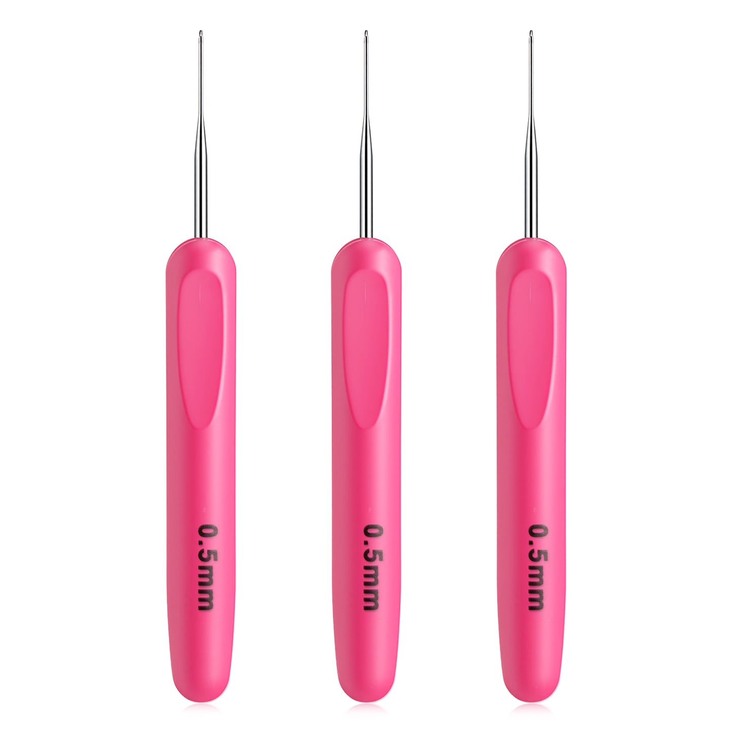 Chsoejuf 3PCS Loc Crochet Needle Dreadlock Hook for Hair Loc Repair Tool