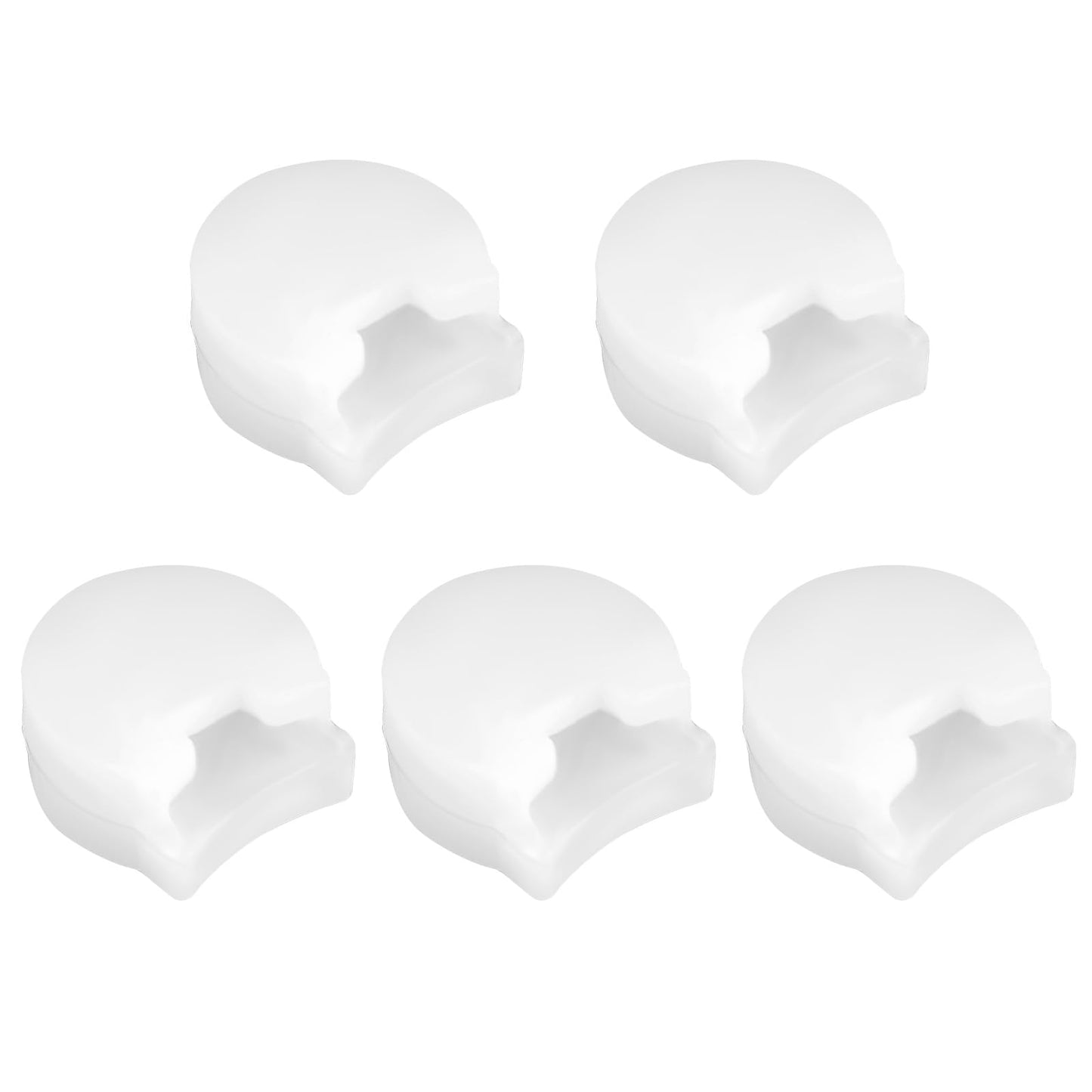 Bremorou 5 Pcs Clarinet Thumb Rest Cushion Silicone Clarinet Oboe Thumb Rest Cushion Thumb Protector Bass Clarinet For Clarinets Oboes Beginners Professionals