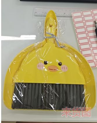 Tyqour Mini Dustpan and Brush Set Durable Small Broom and Dustpan Set Portable Dust Pan and Brush Set Table Desktop Cleaning Supplies for Home Car Camping Kitchen Table