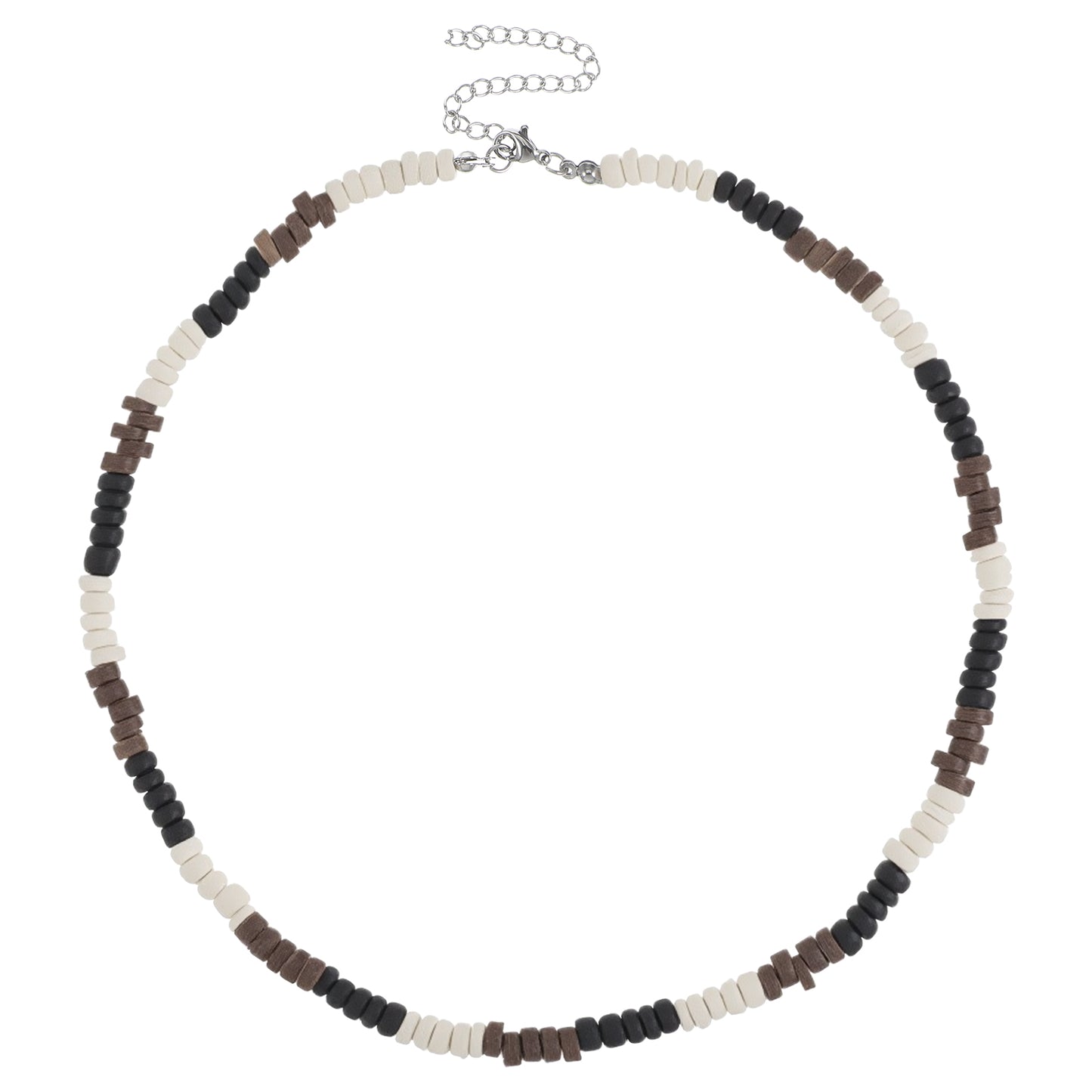 Mabor Puka Shell Necklace for Men Surfer Necklace Seashell Chokers Beach Jewelry for Women Beaded Jewelry