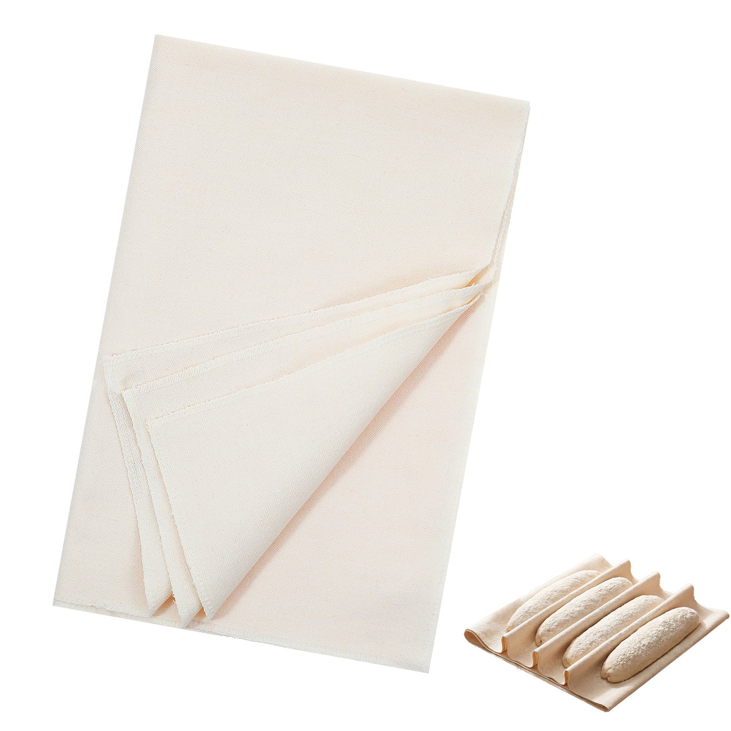 Matwsec 1PCS Tea Towels for Baking Sourdough 29 X 17 Inch Linen Cloth Bread Sourdough Towels Pastry Cloth for Dough, Baguettes, Loaves, Pastry, Homemade Bread