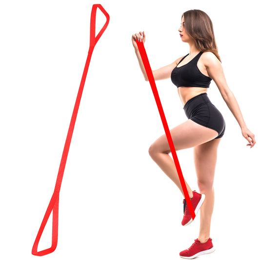 Ymapinc Leg Lifter Strap for Knee Surgery Recovery, Long Rigid Strap Helps Lift Leg Mobility Tool for Wheelchair for Elderly After Knee Procedure