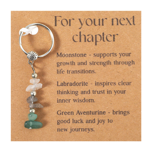 Tyqour Crystal Keyring Graduation Retirement gift Farewell Gifts for Coworker Women Teacher Goodbye Moving Leaving Going Away gifts for Friends New Job Breakup Divorce Promotion